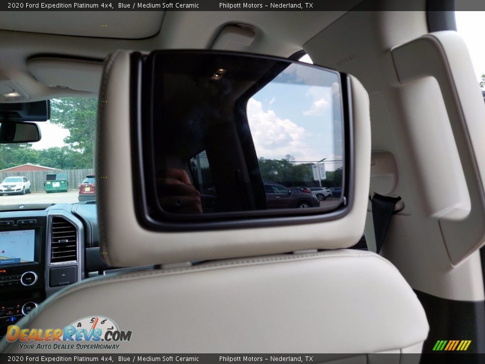 2020 Ford Expedition Platinum 4x4 Blue / Medium Soft Ceramic Photo #29
