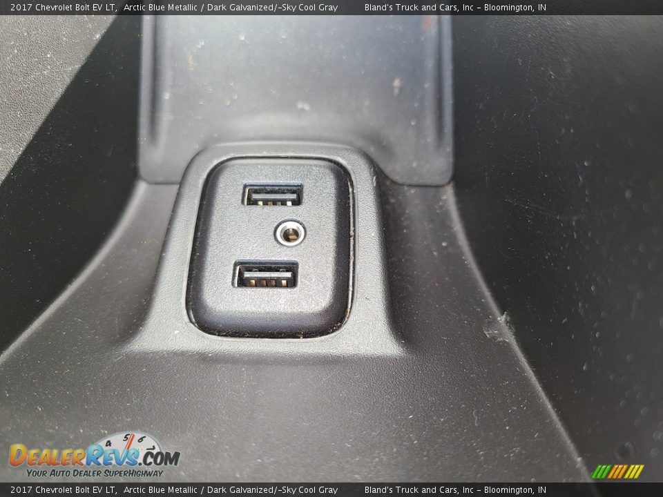 2017 Chevrolet Bolt EV LT Arctic Blue Metallic / Dark Galvanized/­Sky Cool Gray Photo #26