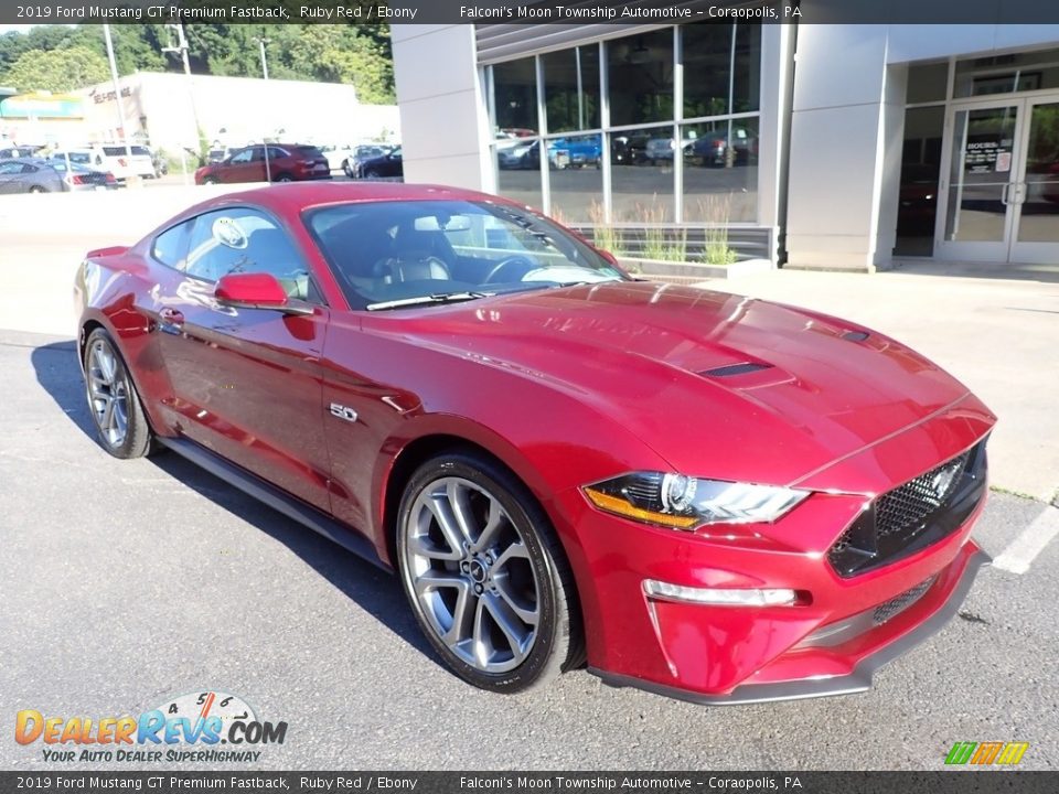 Ruby Red 2019 Ford Mustang GT Premium Fastback Photo #8