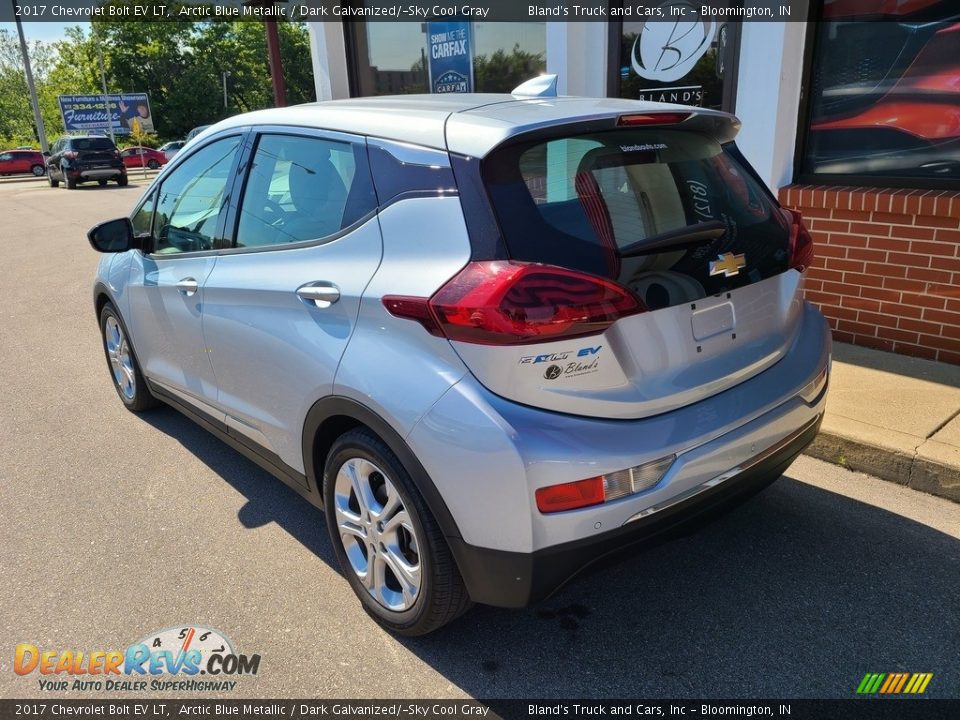 2017 Chevrolet Bolt EV LT Arctic Blue Metallic / Dark Galvanized/­Sky Cool Gray Photo #32