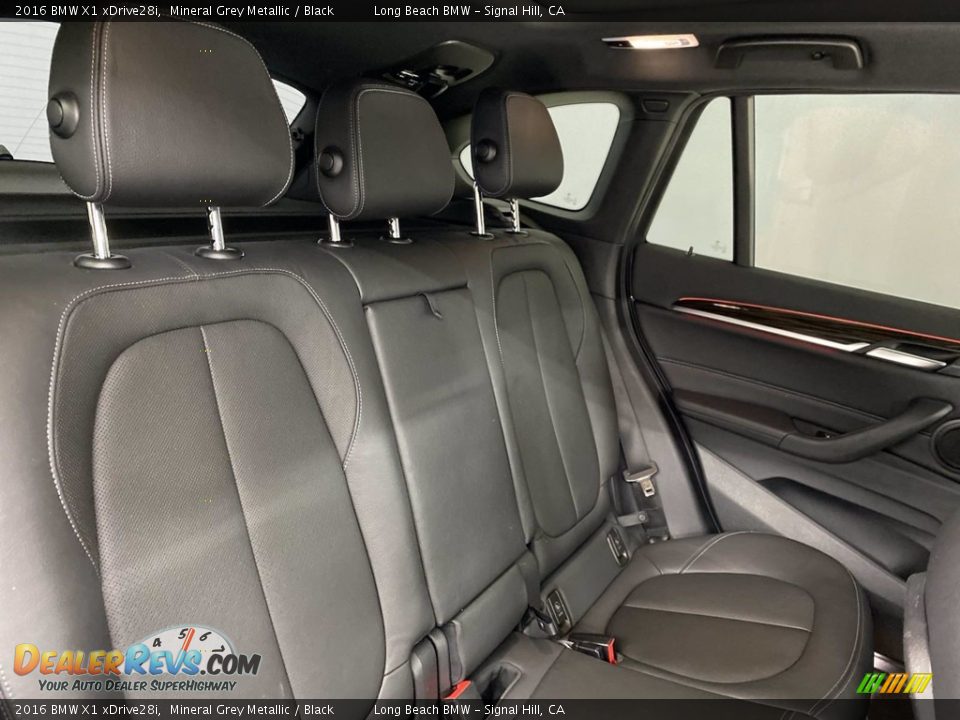 2016 BMW X1 xDrive28i Mineral Grey Metallic / Black Photo #36