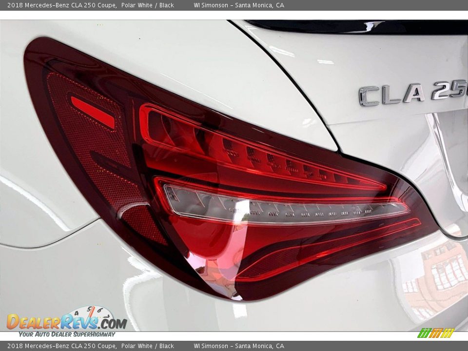 2018 Mercedes-Benz CLA 250 Coupe Polar White / Black Photo #29