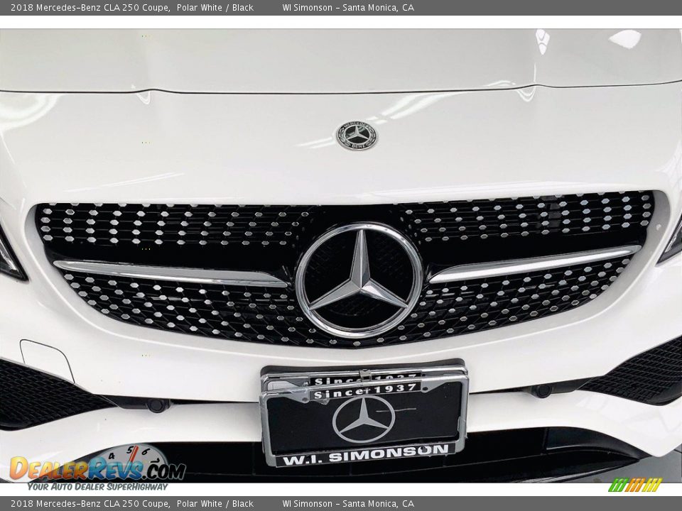 2018 Mercedes-Benz CLA 250 Coupe Polar White / Black Photo #30