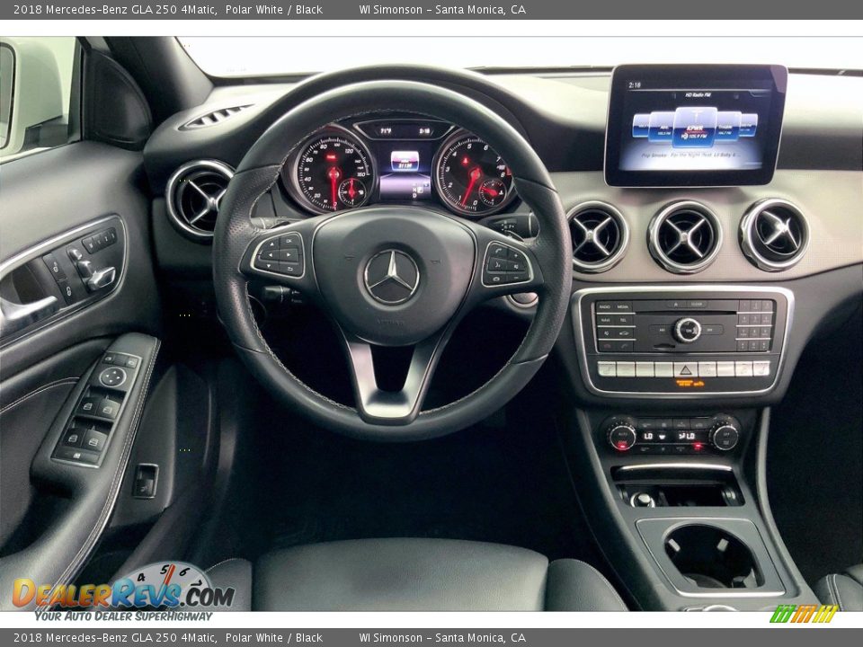 2018 Mercedes-Benz GLA 250 4Matic Polar White / Black Photo #4