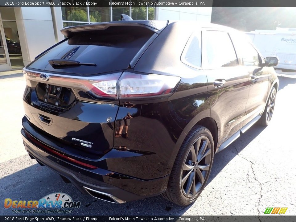 2018 Ford Edge Sport AWD Shadow Black / Ebony Photo #2