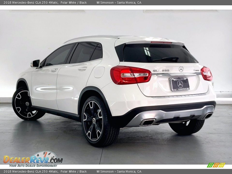 2018 Mercedes-Benz GLA 250 4Matic Polar White / Black Photo #10