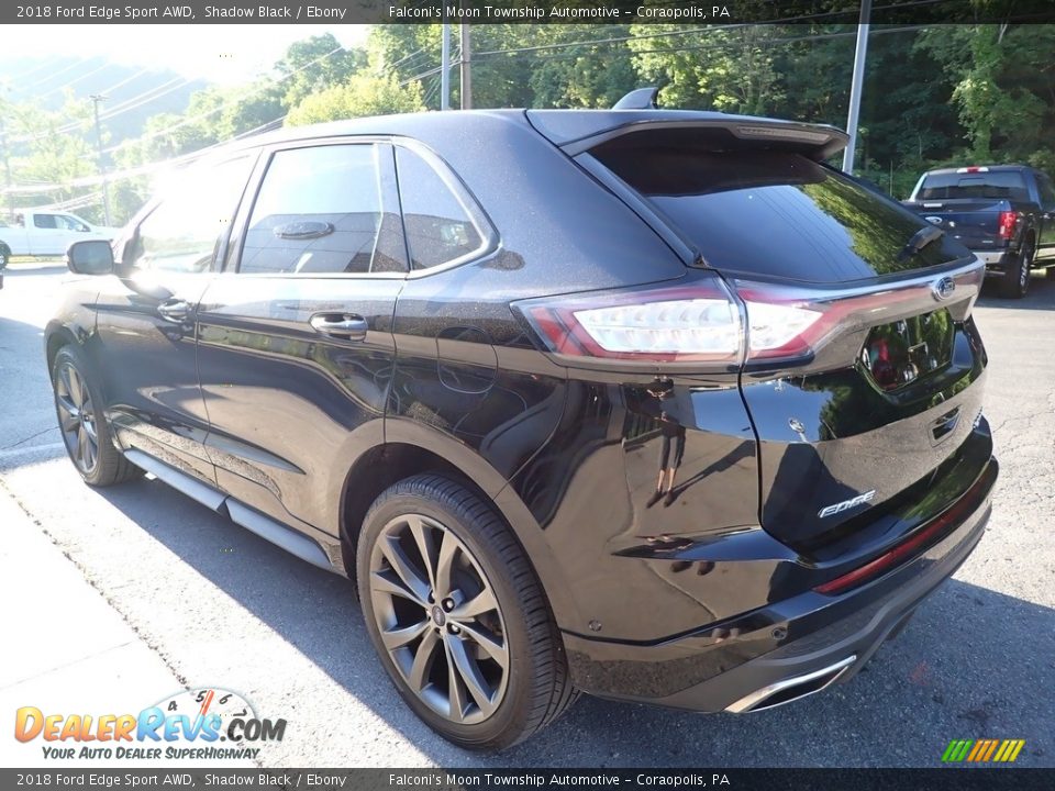 2018 Ford Edge Sport AWD Shadow Black / Ebony Photo #5