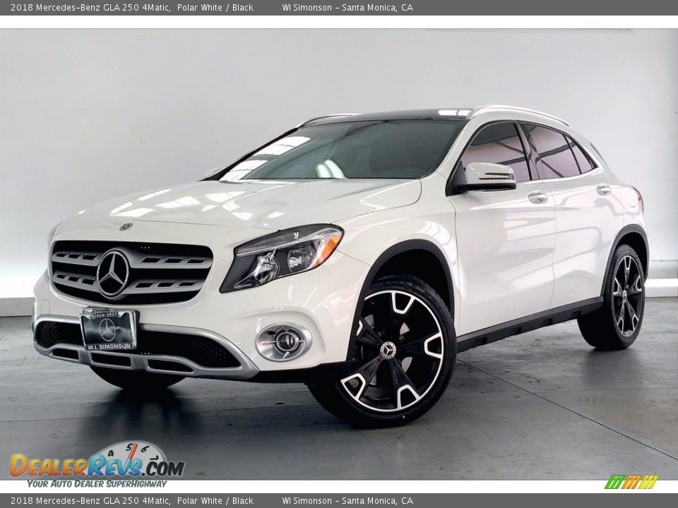 2018 Mercedes-Benz GLA 250 4Matic Polar White / Black Photo #12