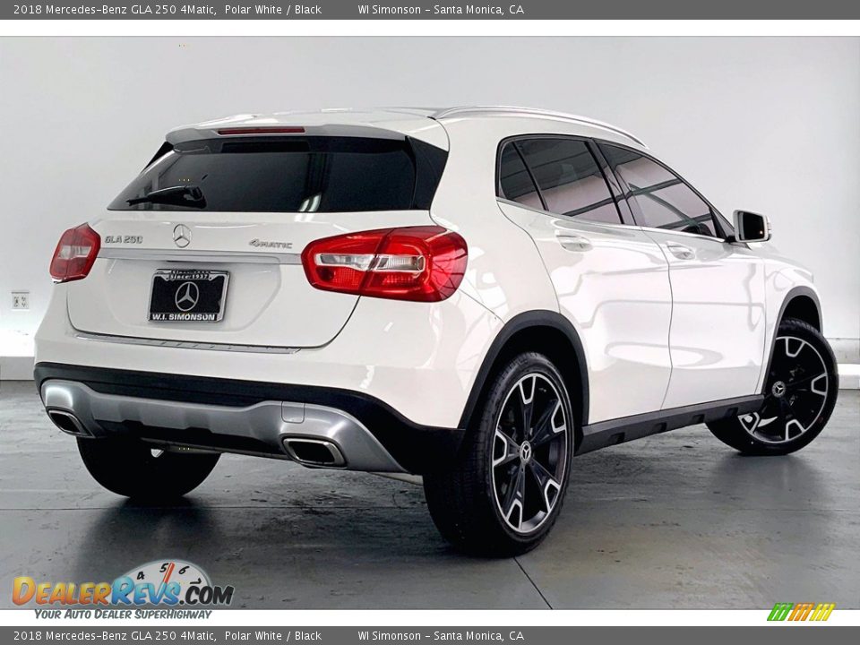 2018 Mercedes-Benz GLA 250 4Matic Polar White / Black Photo #13