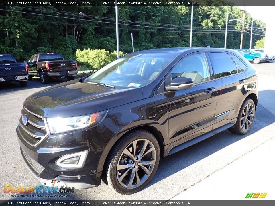 2018 Ford Edge Sport AWD Shadow Black / Ebony Photo #7