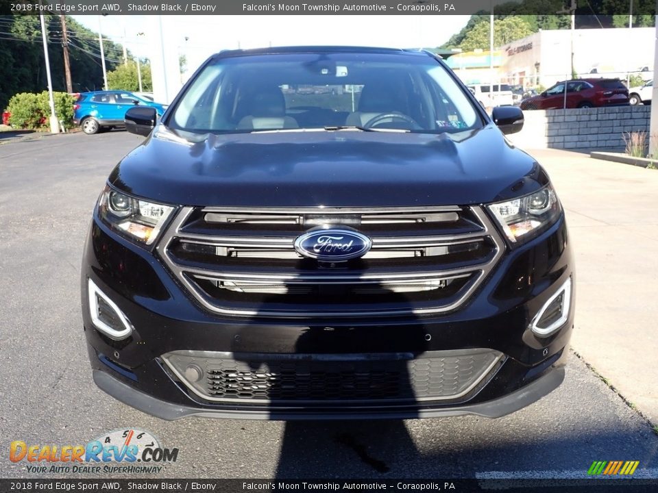 2018 Ford Edge Sport AWD Shadow Black / Ebony Photo #8