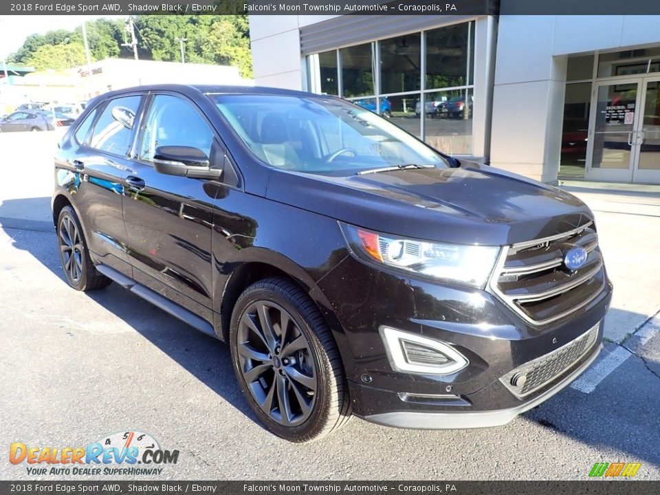 2018 Ford Edge Sport AWD Shadow Black / Ebony Photo #9