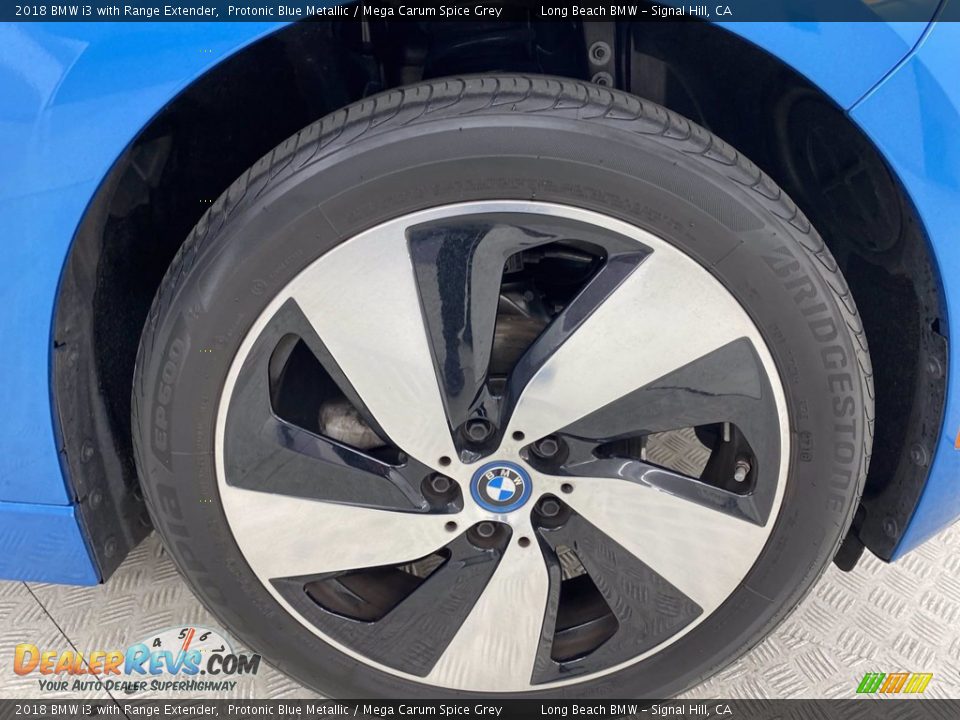 2018 BMW i3 with Range Extender Protonic Blue Metallic / Mega Carum Spice Grey Photo #6