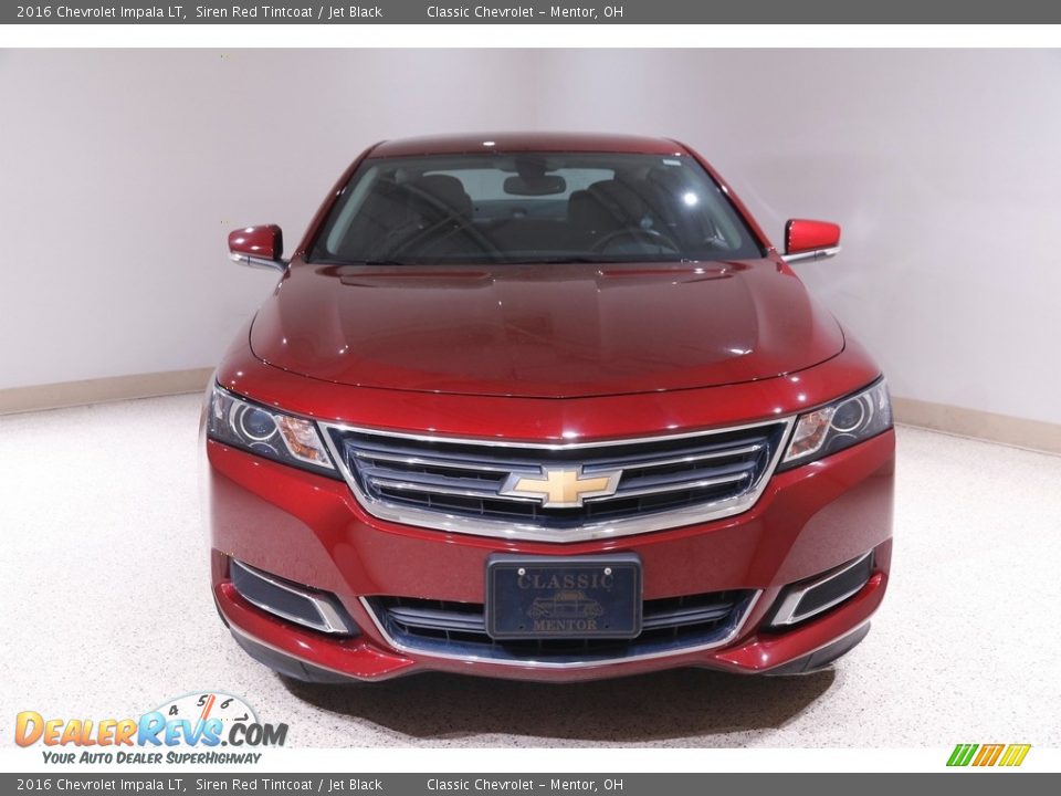 2016 Chevrolet Impala LT Siren Red Tintcoat / Jet Black Photo #2