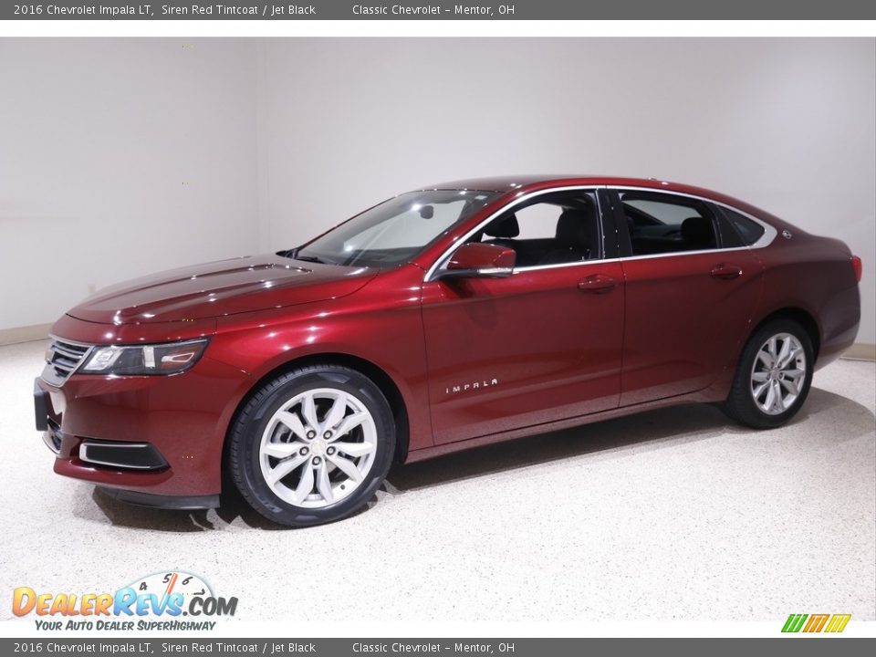 2016 Chevrolet Impala LT Siren Red Tintcoat / Jet Black Photo #3