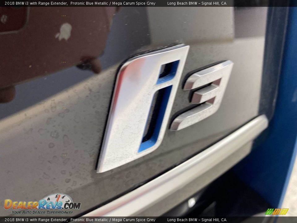2018 BMW i3 with Range Extender Protonic Blue Metallic / Mega Carum Spice Grey Photo #11