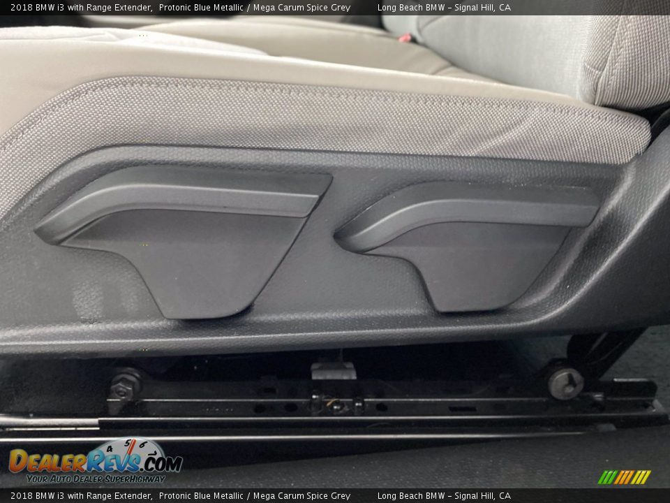 2018 BMW i3 with Range Extender Protonic Blue Metallic / Mega Carum Spice Grey Photo #15
