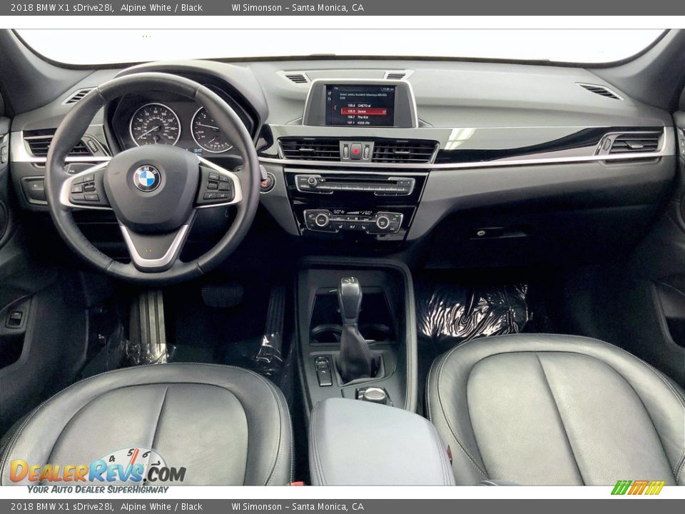 2018 BMW X1 sDrive28i Alpine White / Black Photo #15