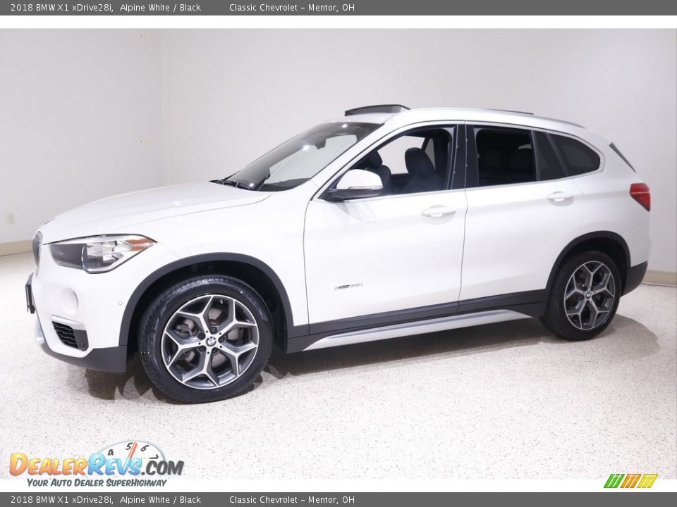 2018 BMW X1 xDrive28i Alpine White / Black Photo #3