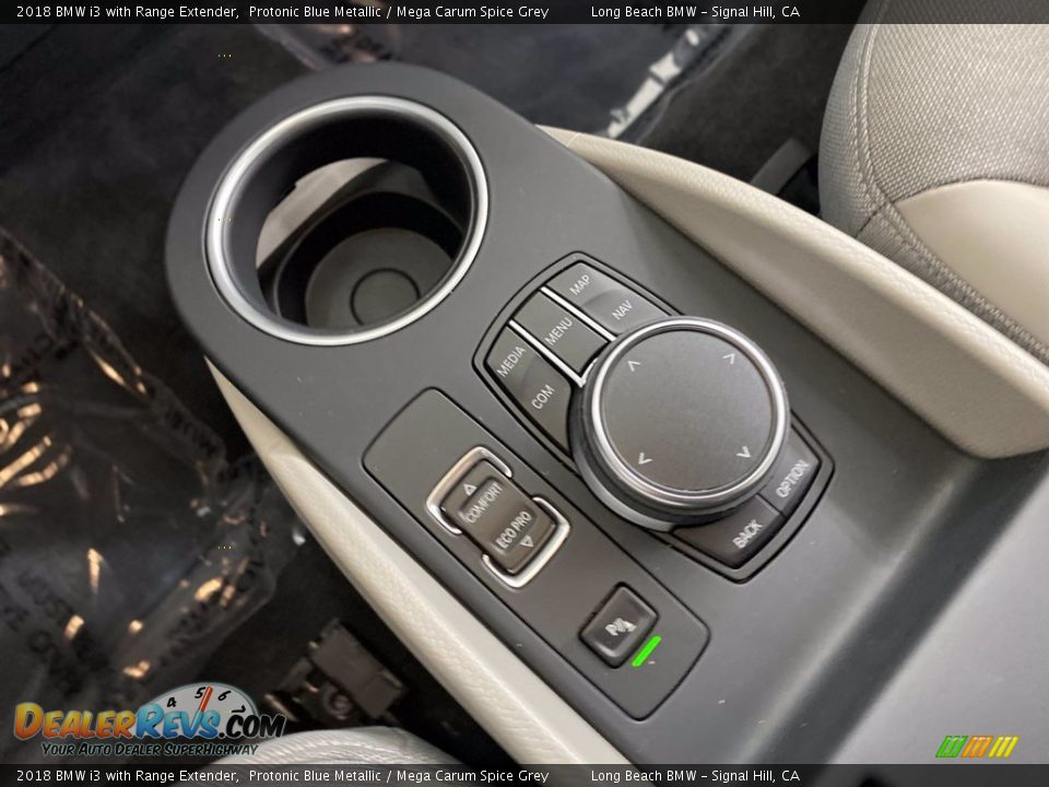 2018 BMW i3 with Range Extender Protonic Blue Metallic / Mega Carum Spice Grey Photo #28