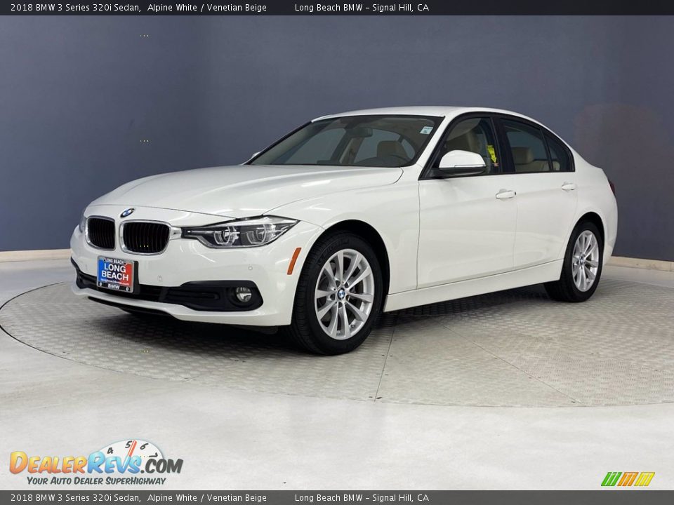 2018 BMW 3 Series 320i Sedan Alpine White / Venetian Beige Photo #3