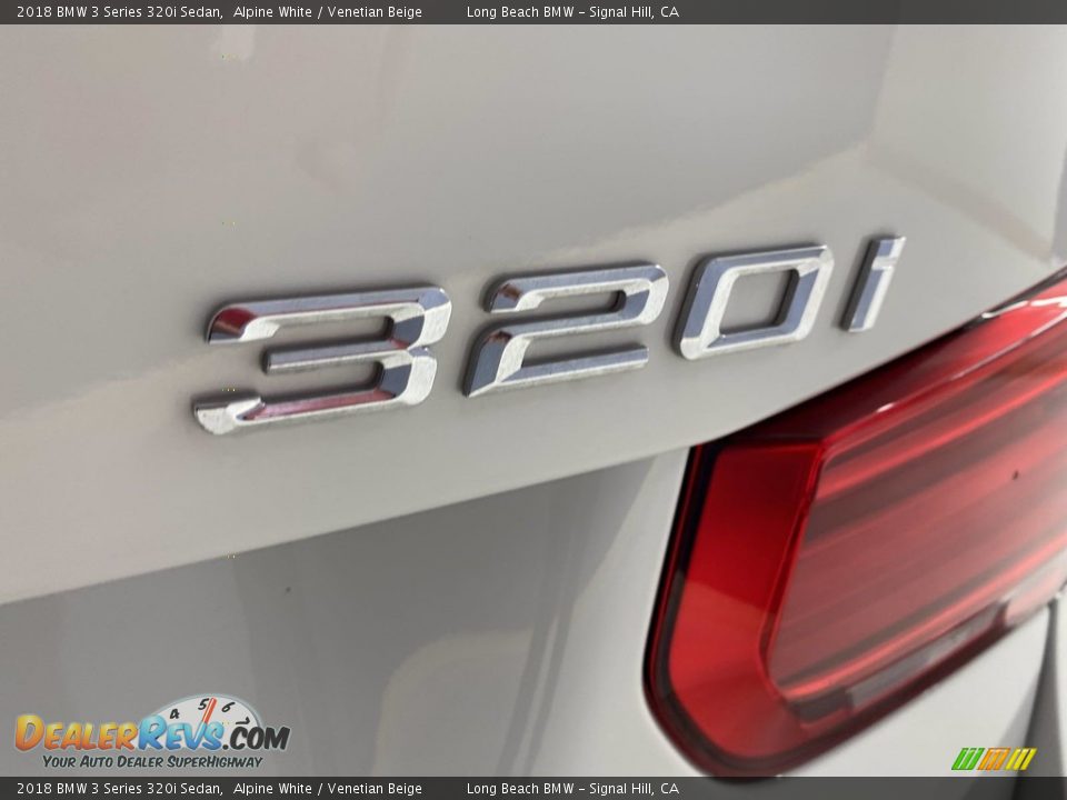 2018 BMW 3 Series 320i Sedan Alpine White / Venetian Beige Photo #11