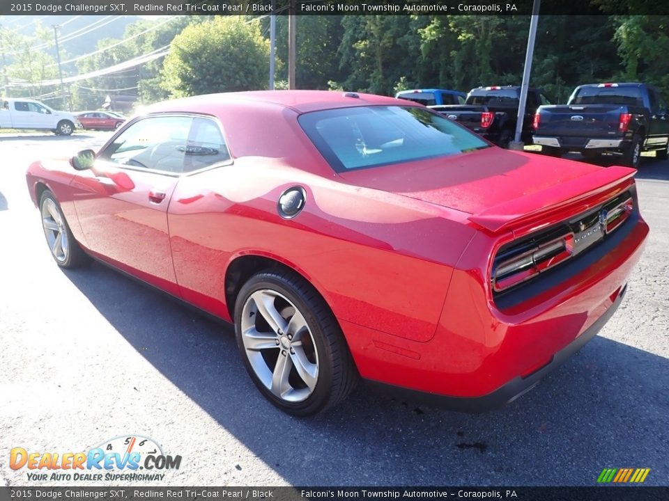 2015 Dodge Challenger SXT Redline Red Tri-Coat Pearl / Black Photo #5