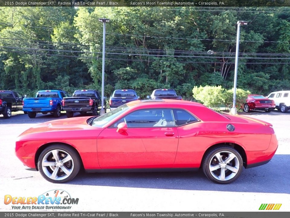 2015 Dodge Challenger SXT Redline Red Tri-Coat Pearl / Black Photo #6