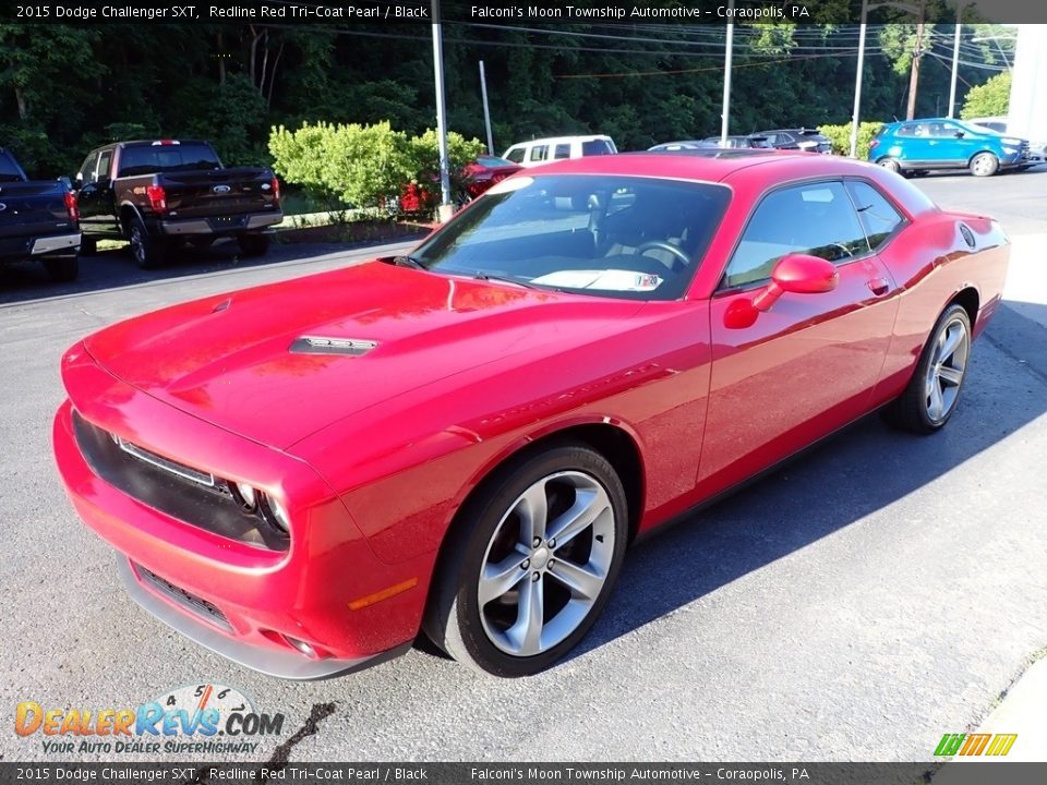 2015 Dodge Challenger SXT Redline Red Tri-Coat Pearl / Black Photo #7