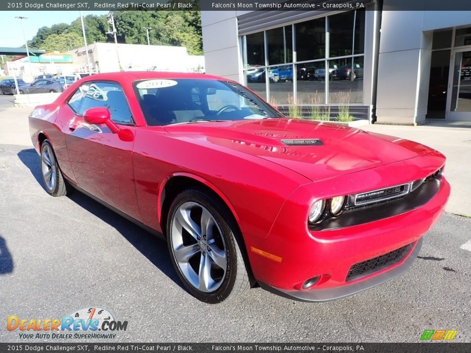 2015 Dodge Challenger SXT Redline Red Tri-Coat Pearl / Black Photo #9