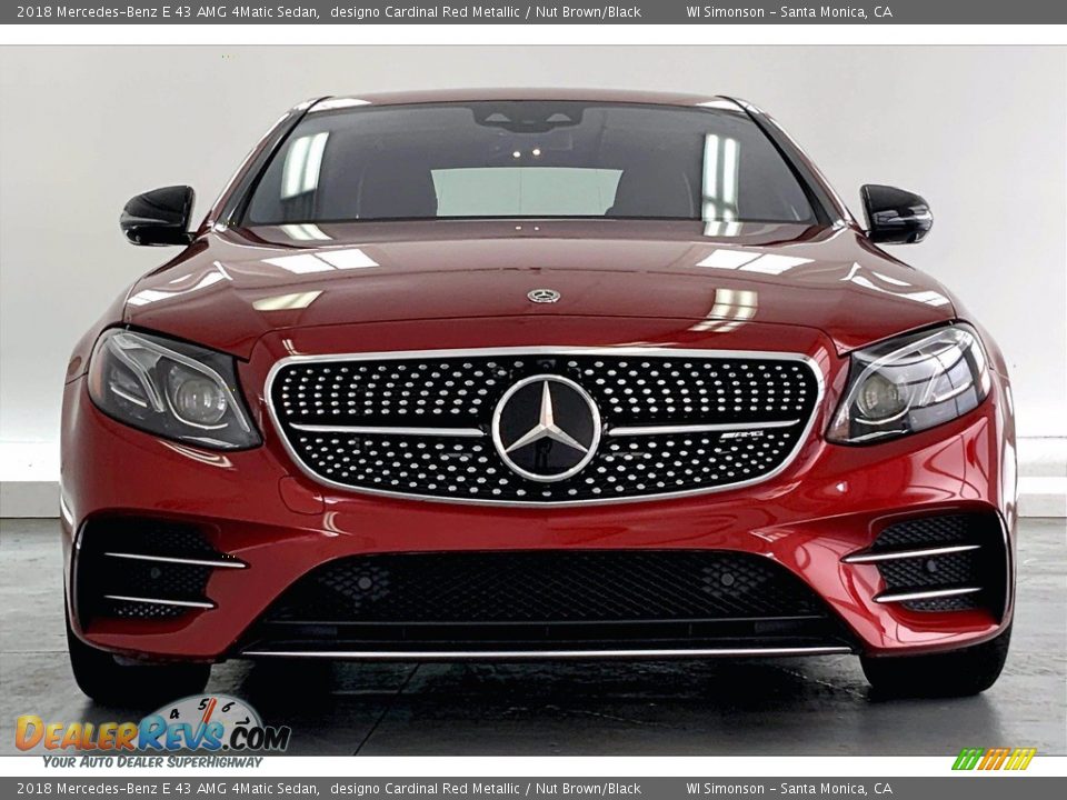 designo Cardinal Red Metallic 2018 Mercedes-Benz E 43 AMG 4Matic Sedan Photo #2