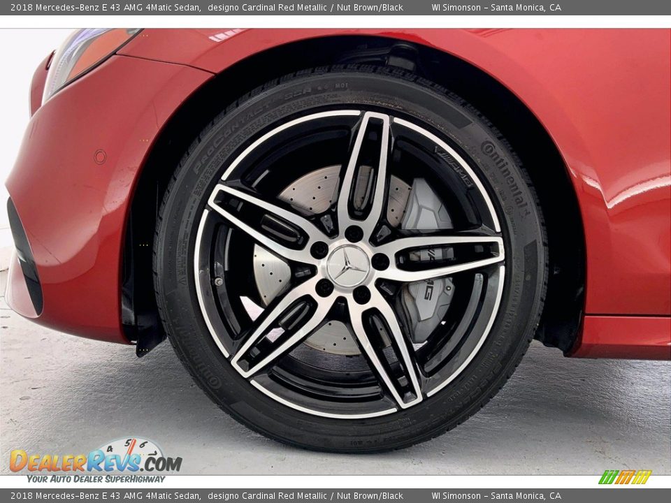 2018 Mercedes-Benz E 43 AMG 4Matic Sedan Wheel Photo #8