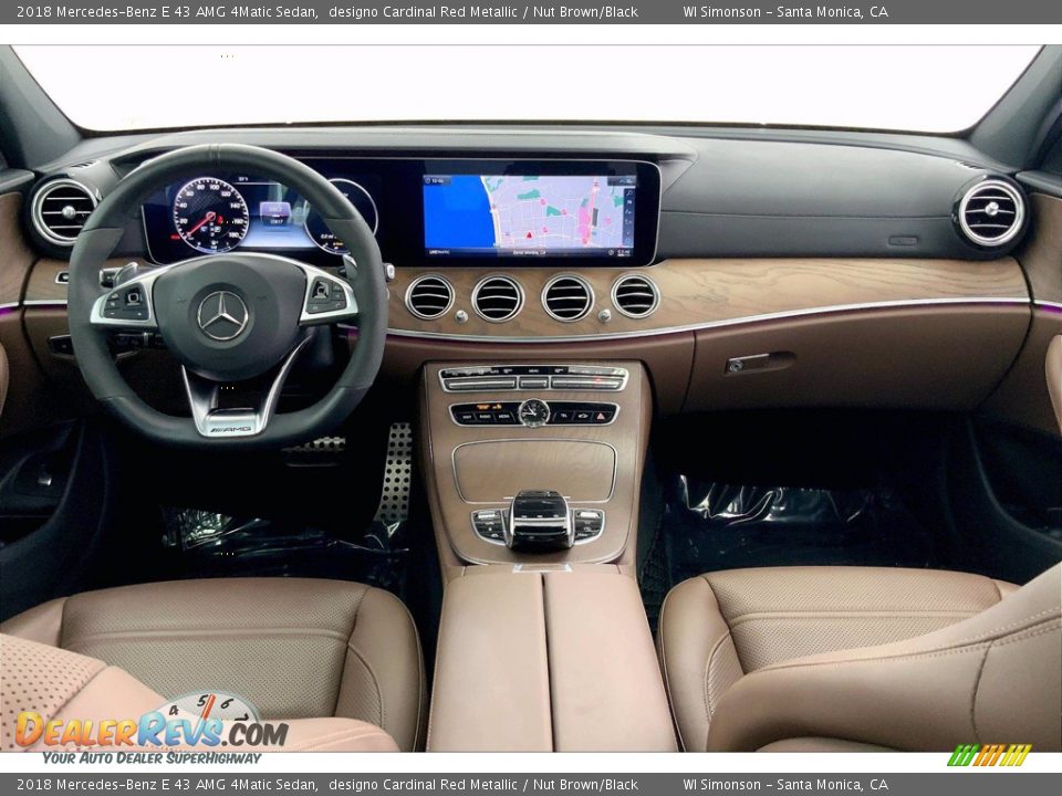 Front Seat of 2018 Mercedes-Benz E 43 AMG 4Matic Sedan Photo #15