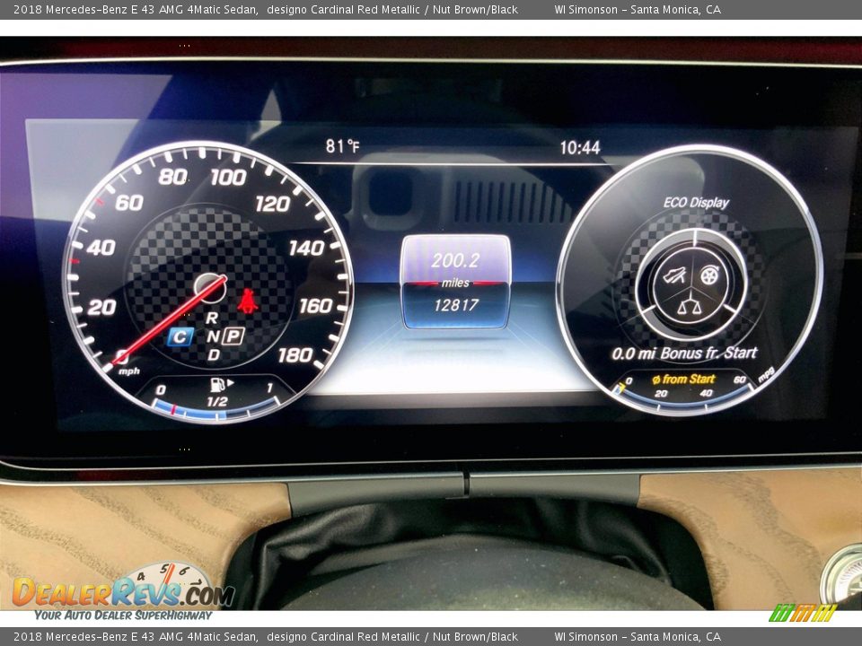 2018 Mercedes-Benz E 43 AMG 4Matic Sedan Gauges Photo #23