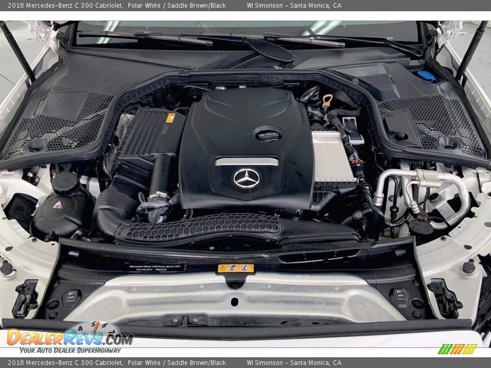 2018 Mercedes-Benz C 300 Cabriolet 2.0 Liter Turbocharged DOHC 16-Valve VVT 4 Cylinder Engine Photo #9
