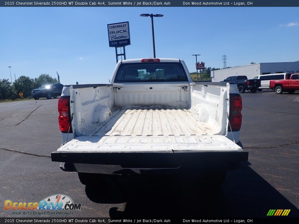 2015 Chevrolet Silverado 2500HD WT Double Cab 4x4 Summit White / Jet Black/Dark Ash Photo #10