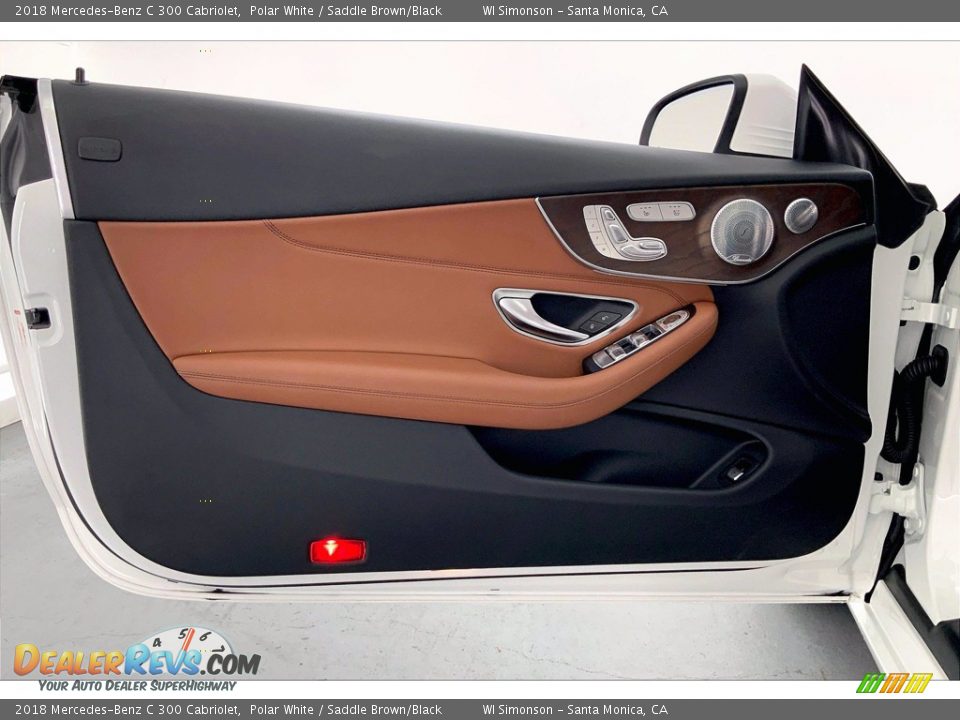 Door Panel of 2018 Mercedes-Benz C 300 Cabriolet Photo #26