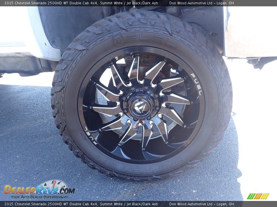 Custom Wheels of 2015 Chevrolet Silverado 2500HD WT Double Cab 4x4 Photo #35