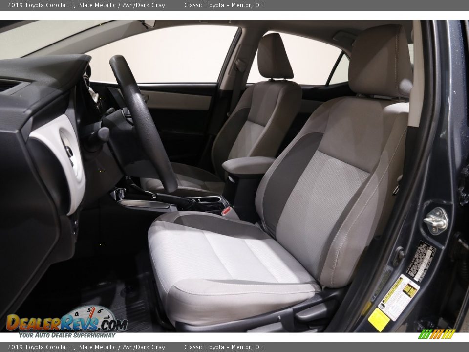 2019 Toyota Corolla LE Slate Metallic / Ash/Dark Gray Photo #5