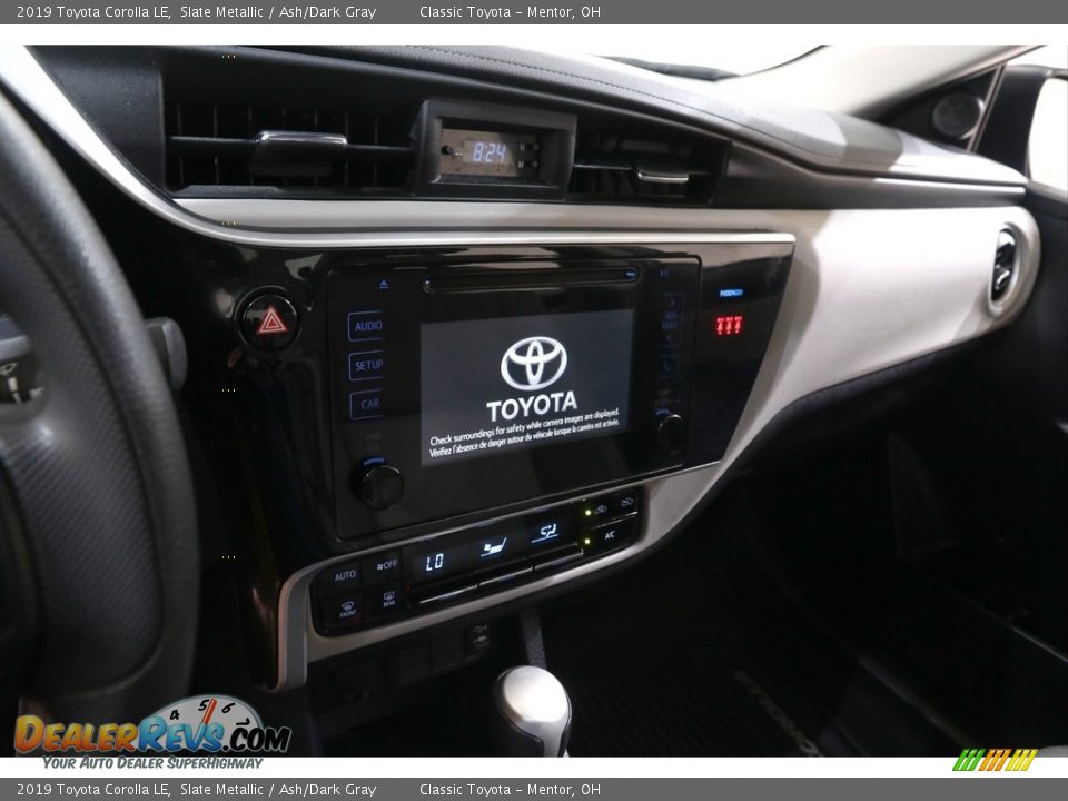 2019 Toyota Corolla LE Slate Metallic / Ash/Dark Gray Photo #9