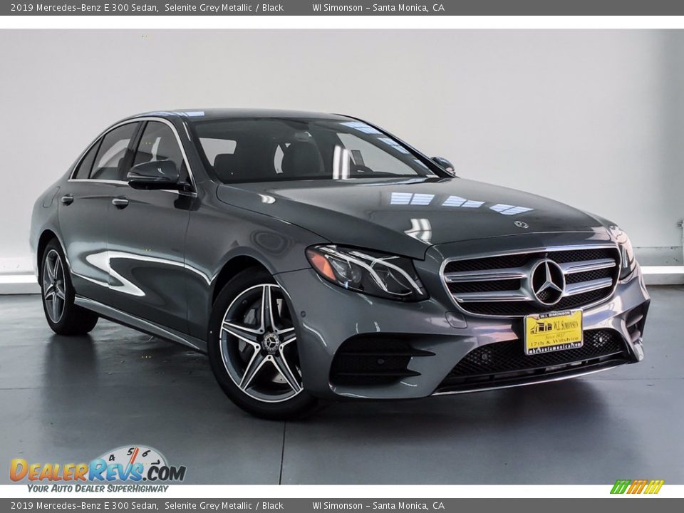 2019 Mercedes-Benz E 300 Sedan Selenite Grey Metallic / Black Photo #12