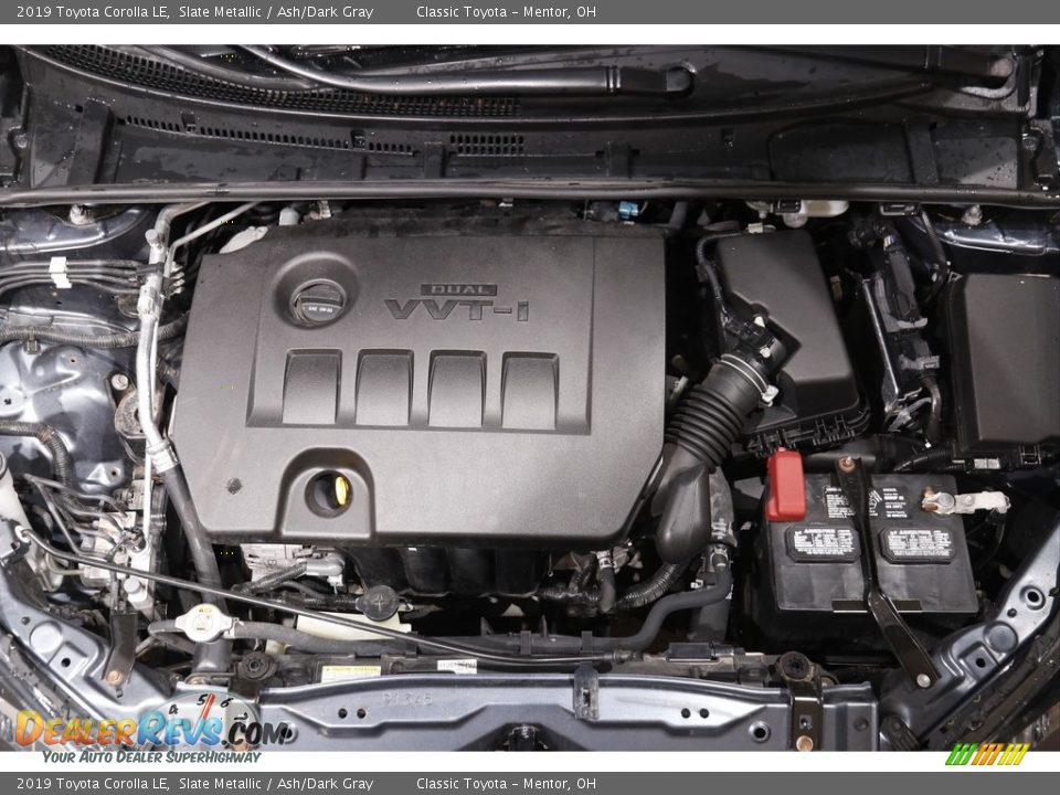 2019 Toyota Corolla LE Slate Metallic / Ash/Dark Gray Photo #17