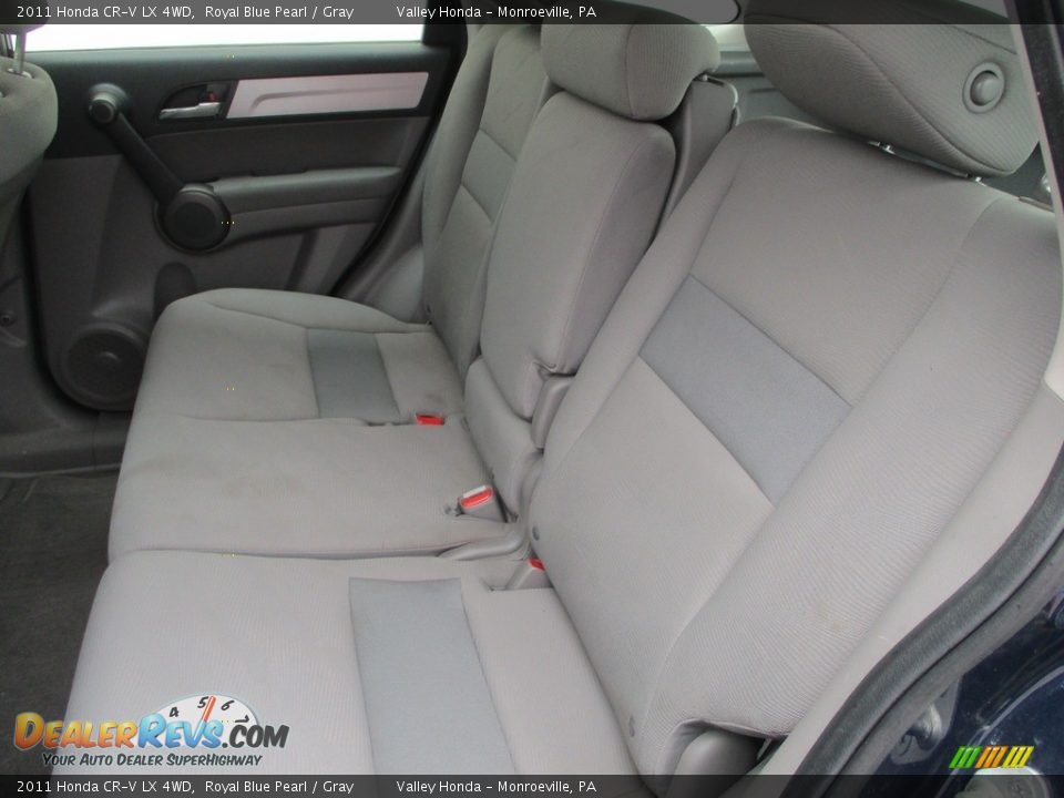 2011 Honda CR-V LX 4WD Royal Blue Pearl / Gray Photo #13