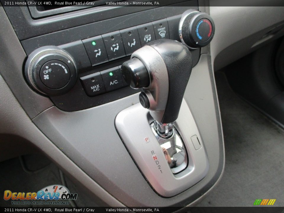 2011 Honda CR-V LX 4WD Royal Blue Pearl / Gray Photo #18