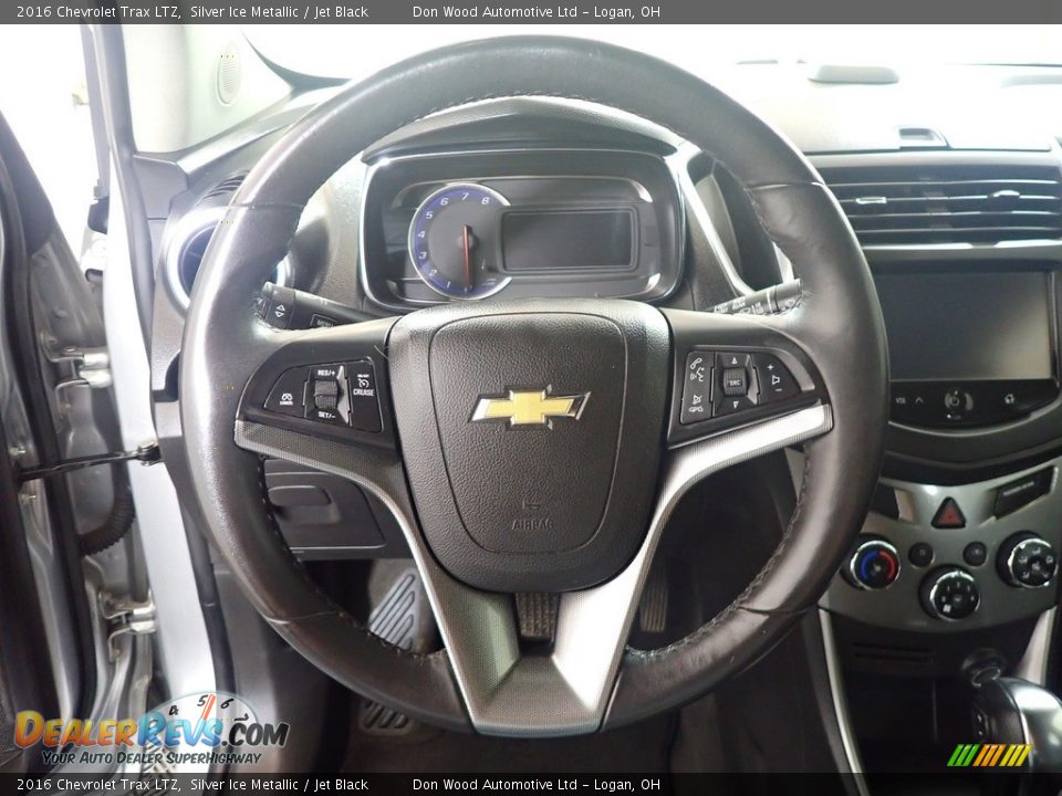 2016 Chevrolet Trax LTZ Silver Ice Metallic / Jet Black Photo #25