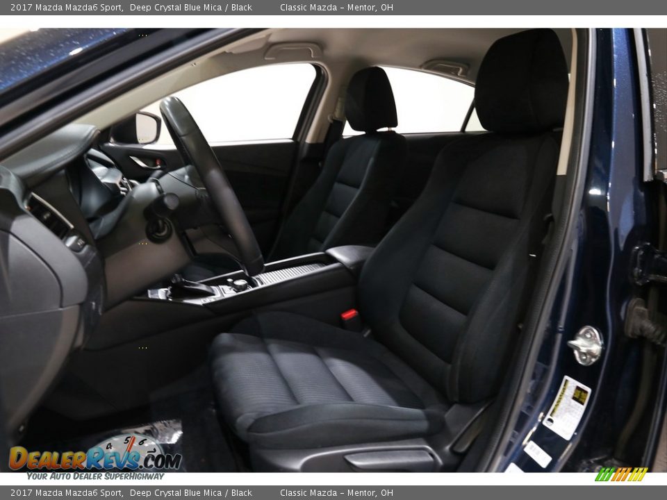 2017 Mazda Mazda6 Sport Deep Crystal Blue Mica / Black Photo #5