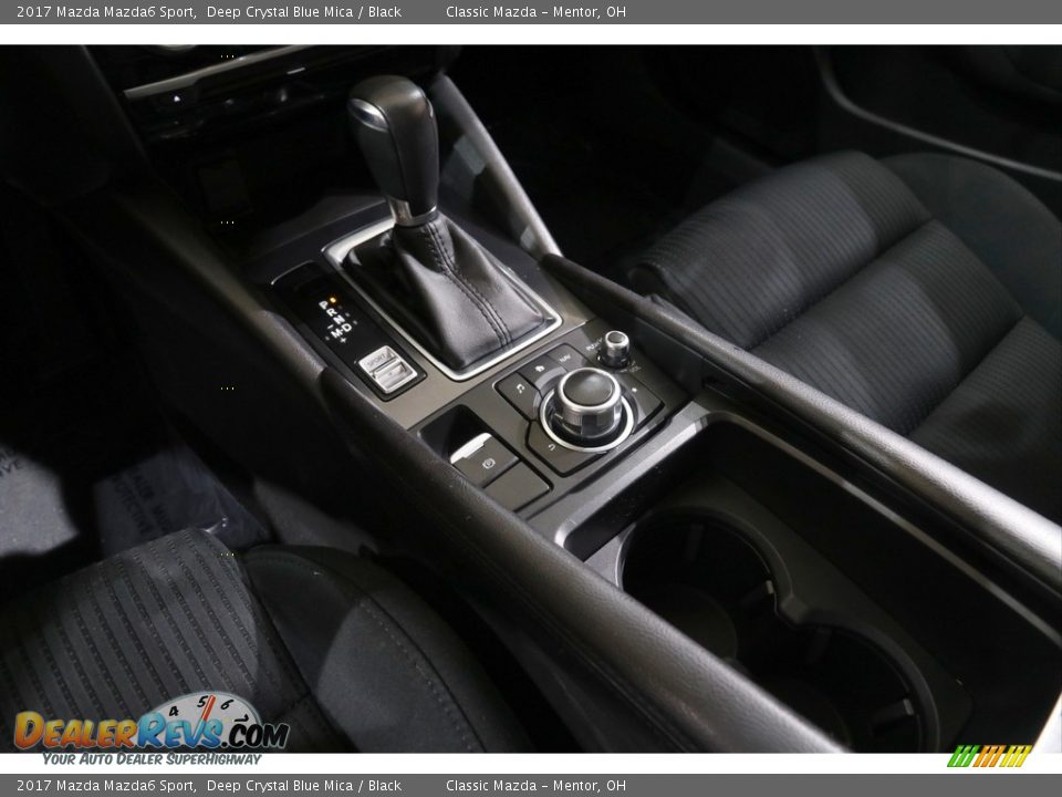 2017 Mazda Mazda6 Sport Deep Crystal Blue Mica / Black Photo #11