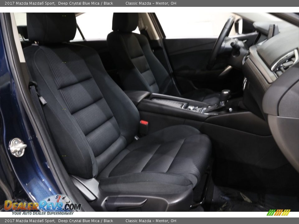 2017 Mazda Mazda6 Sport Deep Crystal Blue Mica / Black Photo #12