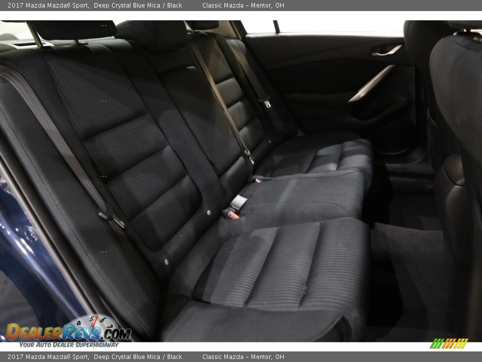 2017 Mazda Mazda6 Sport Deep Crystal Blue Mica / Black Photo #13