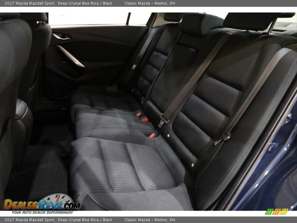 2017 Mazda Mazda6 Sport Deep Crystal Blue Mica / Black Photo #14